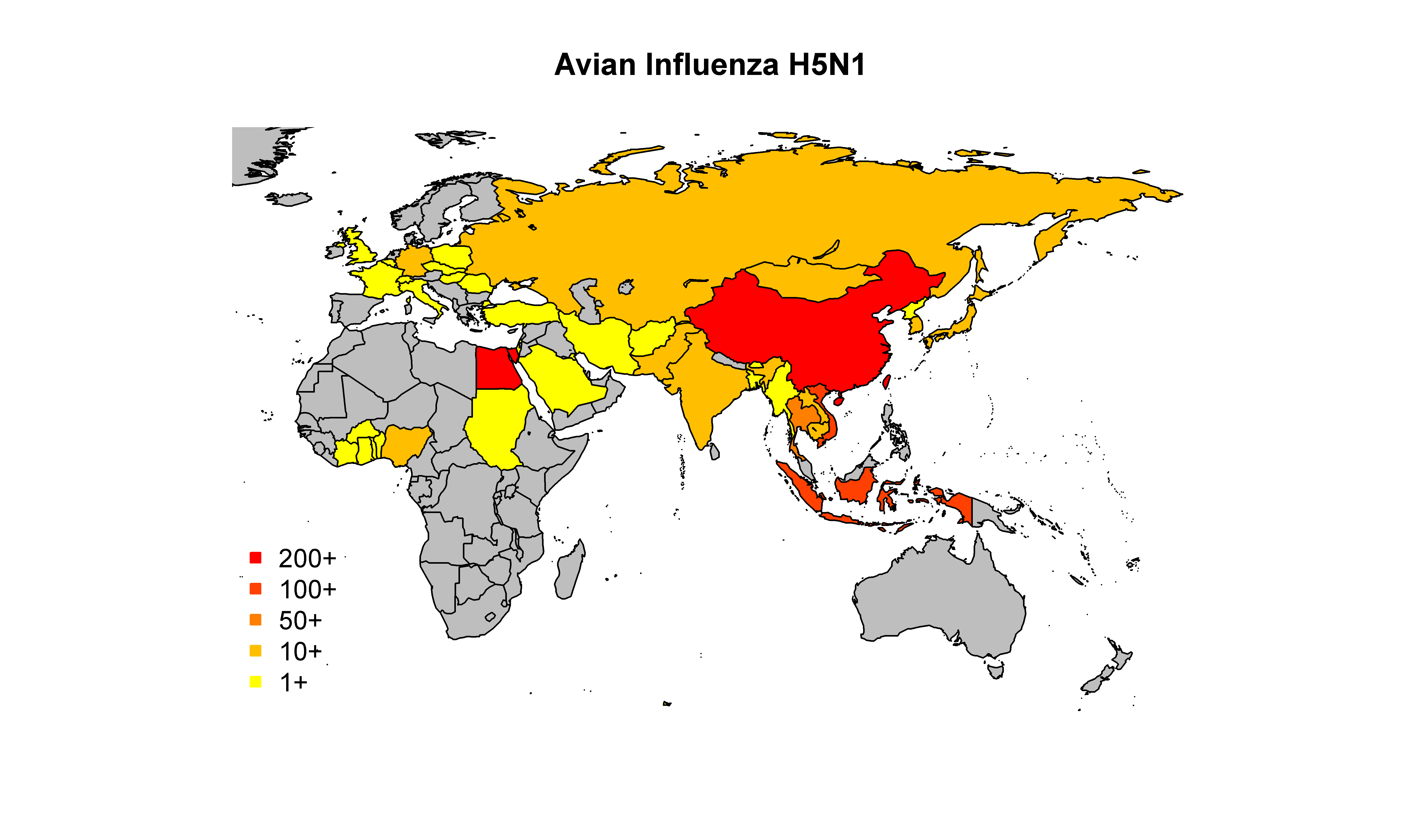 Avian Influenza Map